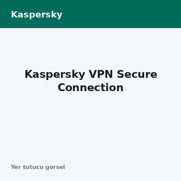 Kaspersky VPN Secure Connection