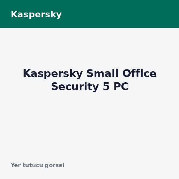Kaspersky Small Office Security 5 PC