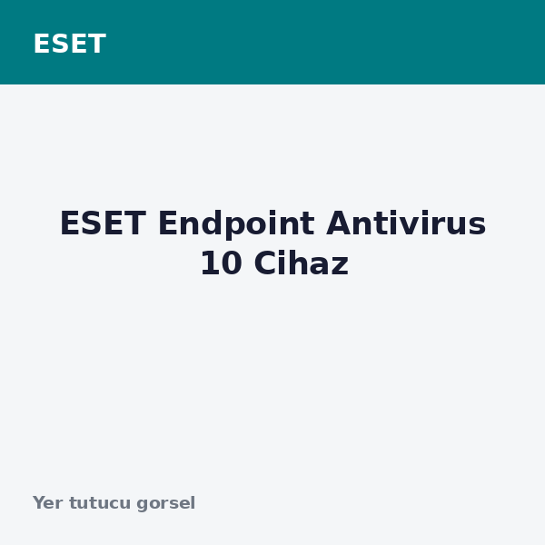 ESET Endpoint Antivirus 10 Cihaz